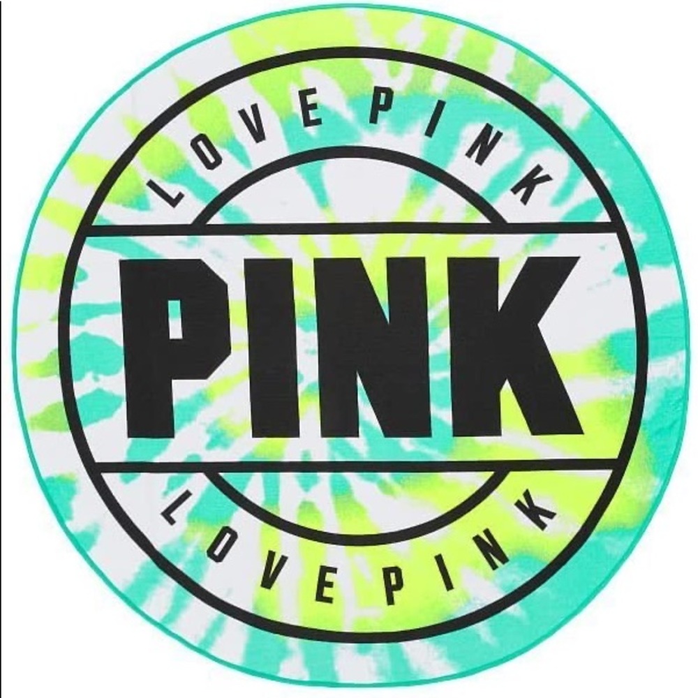 VS Pink Circle Towel NEW